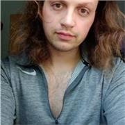 English tutor teaches english to students ad a foreign language